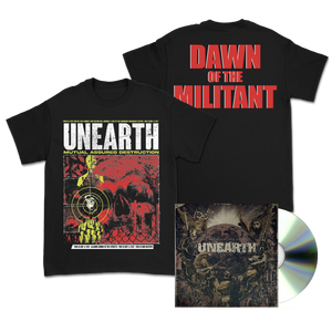 Dawn of the Militant T-Shirt + The Wretched ; The Ruinous CD Bundle