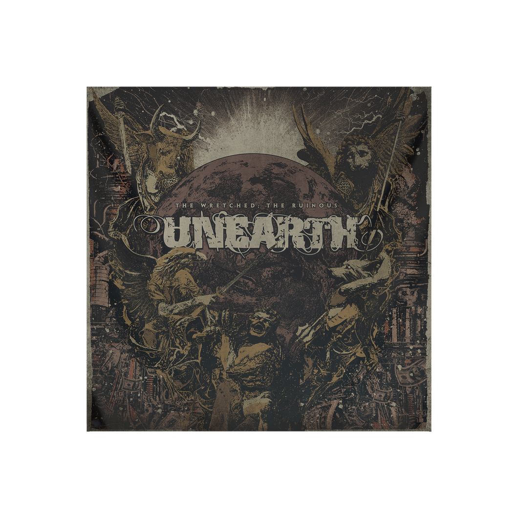 The Wretched The Ruinous Wall Flag